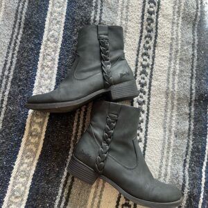 Blowfish Black Ankle Booties